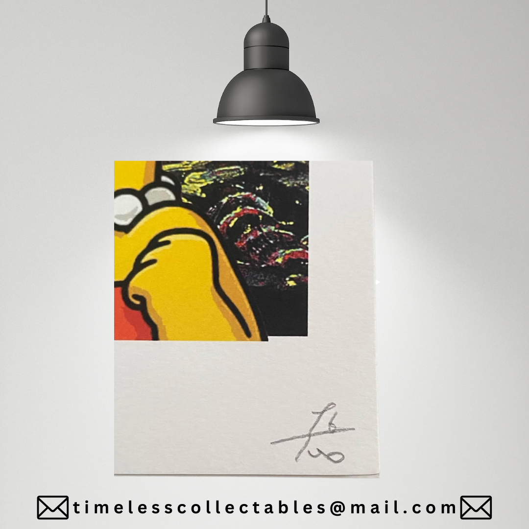 Death NYC Pop Art The Simpsons Starry Night