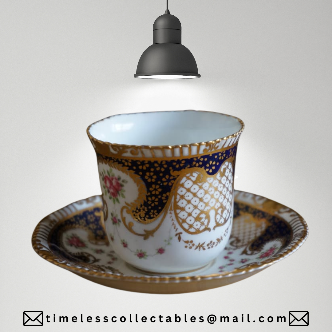 Antique Harrods Tea Cups And Saucers