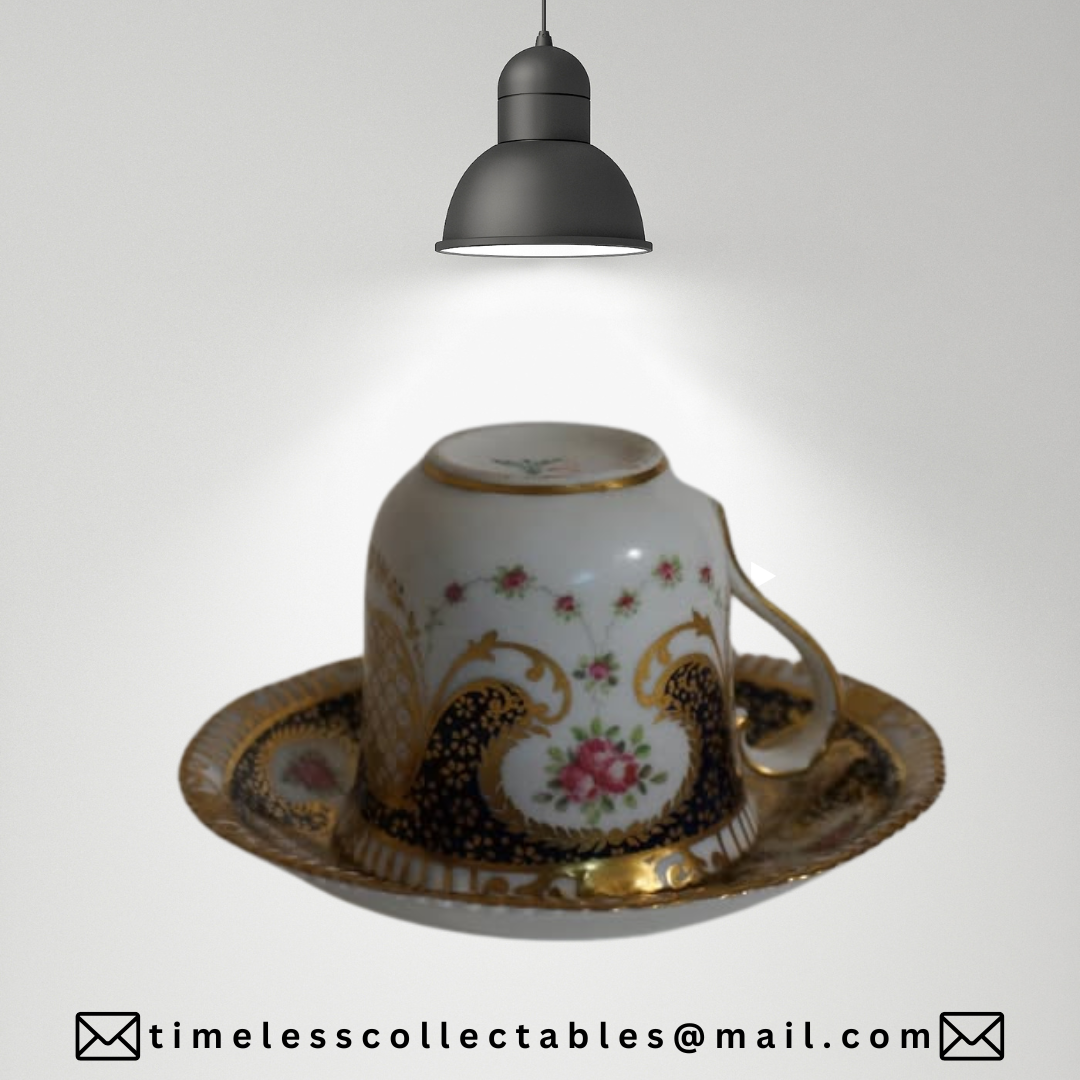 Antique Harrods Tea Cups And Saucers