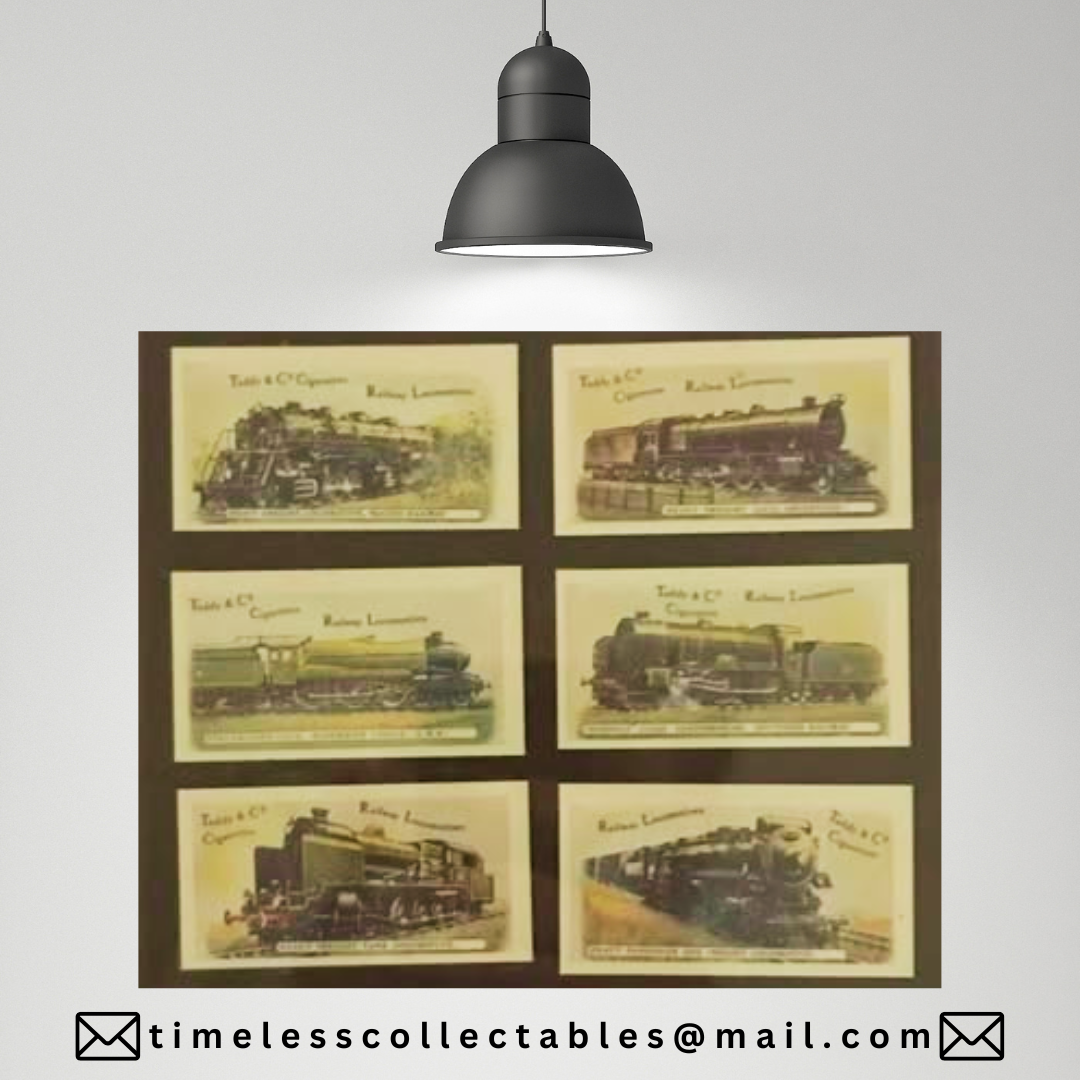 Vintage John Players Cigarettes Train Card Collection
