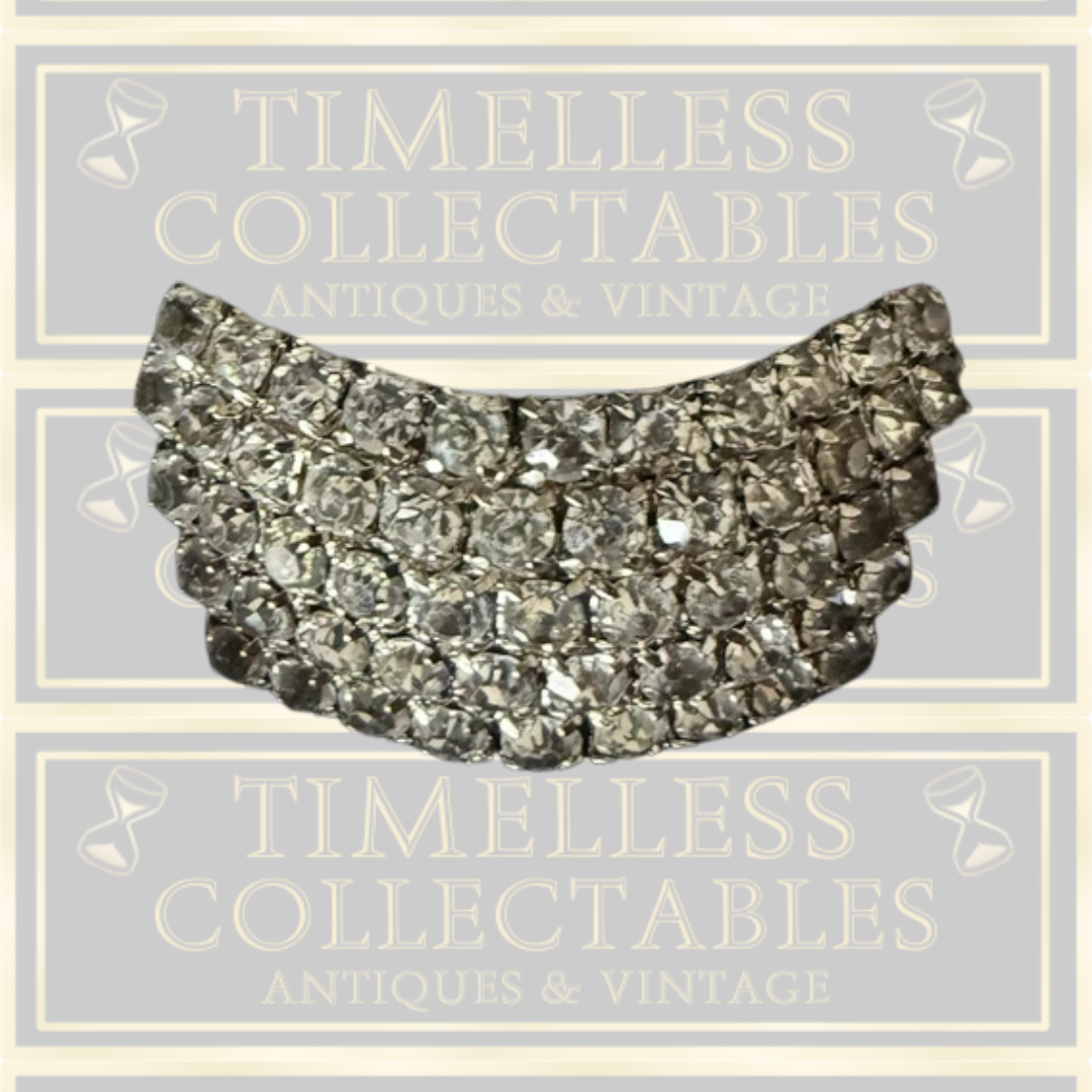 Vintage Rhinestone Shoe Clips