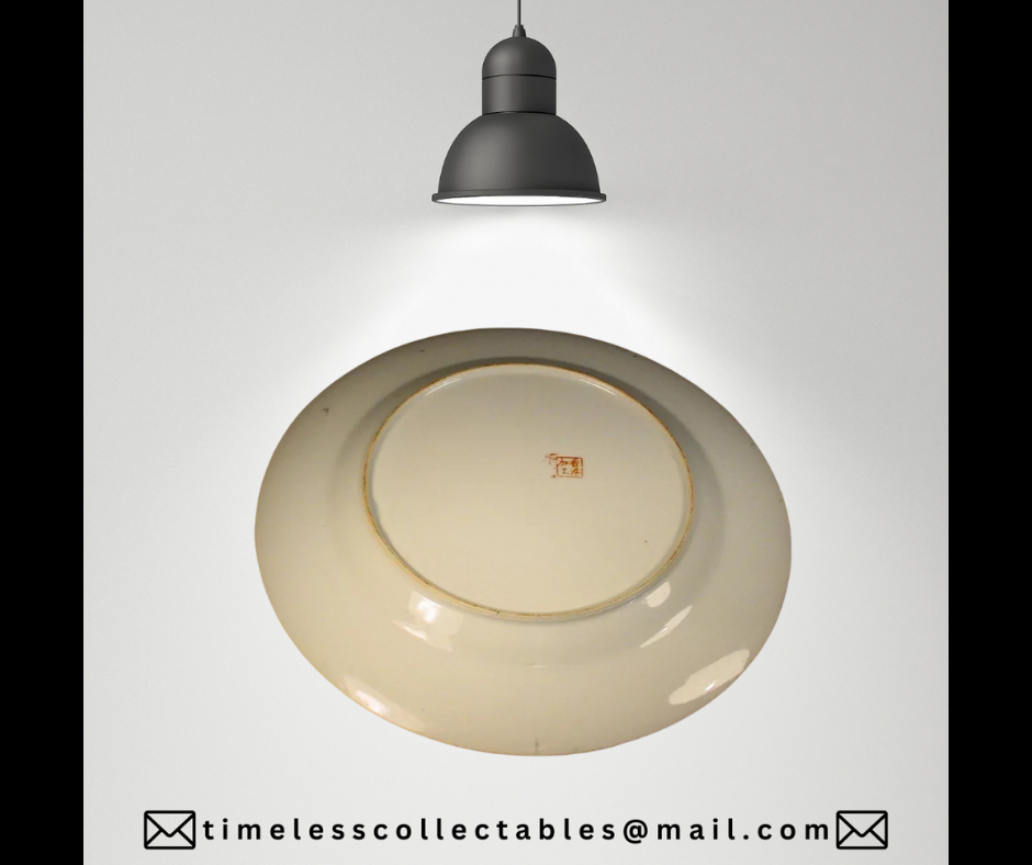 Chinese Famille Rose Large Plate