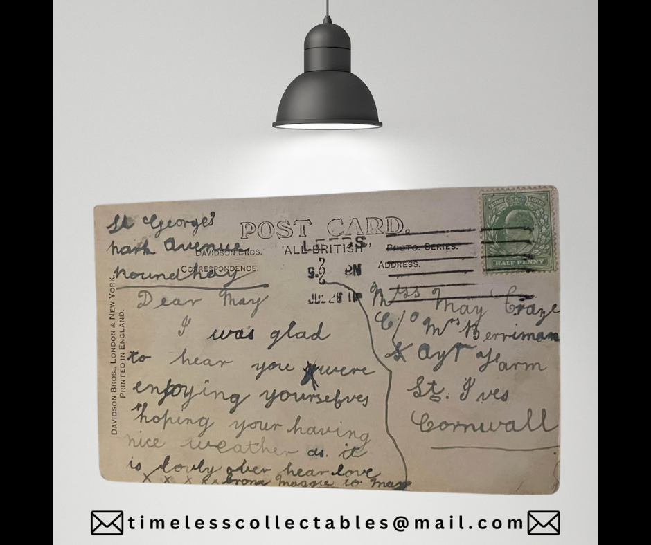 Antique Postcards x 6