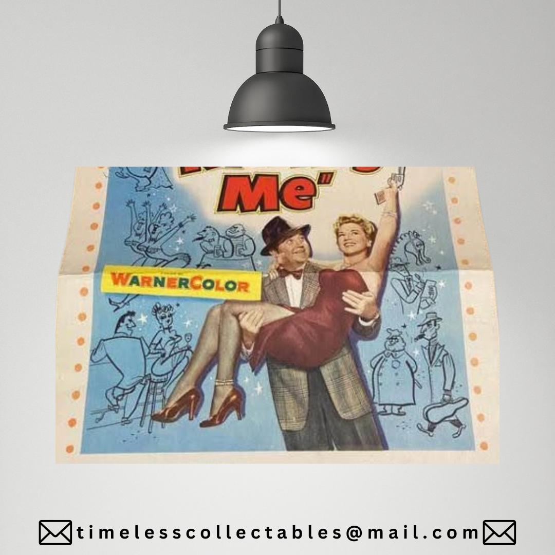 Vintage Stop, You're Killing Me Large Poster Warner Brothers 1952