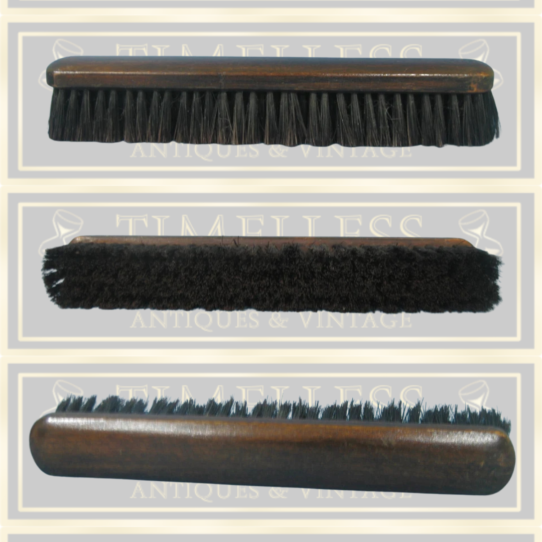Vintage Hat & Coat Wall Hanging Brush Set