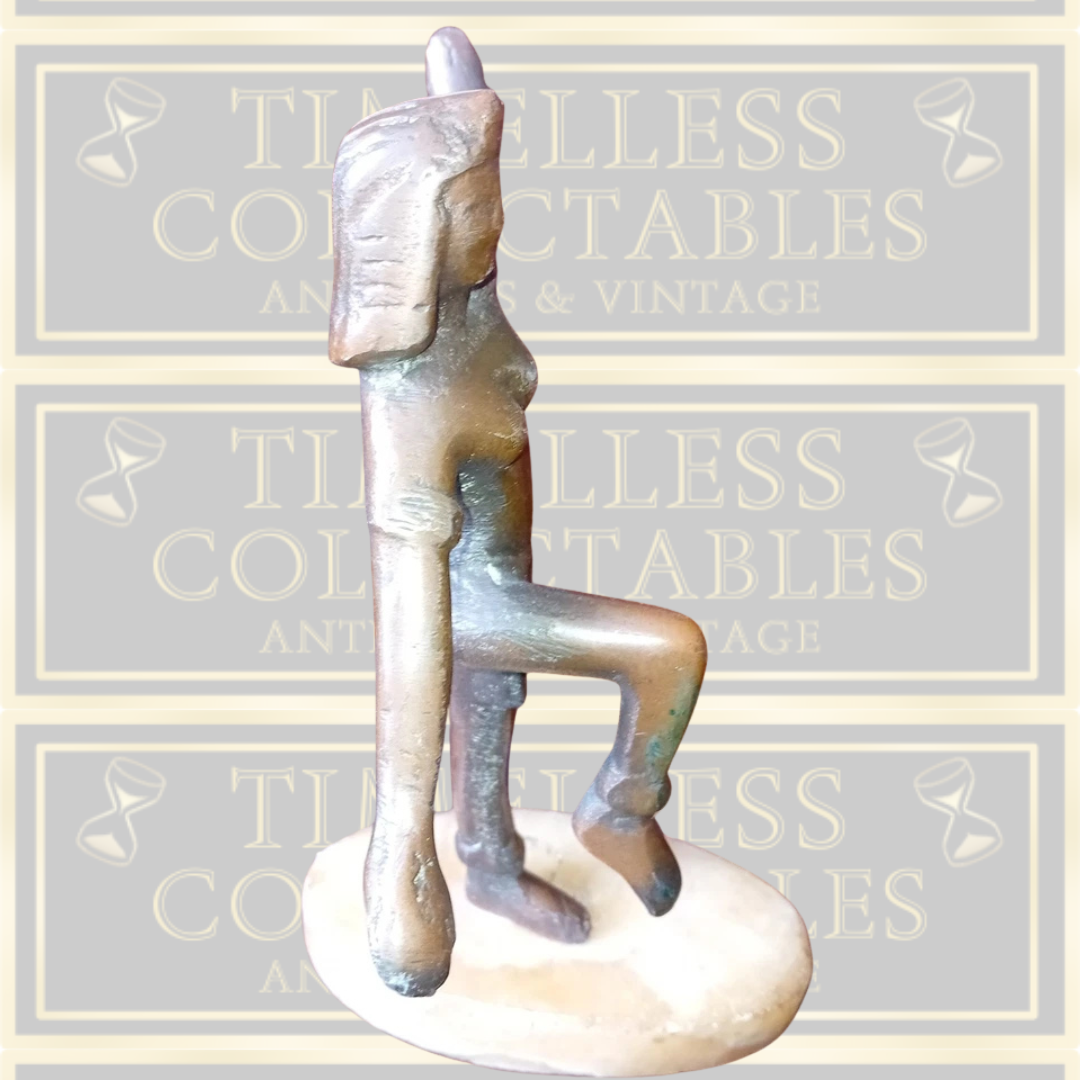 Vintage Dancing Egyptian Figurine