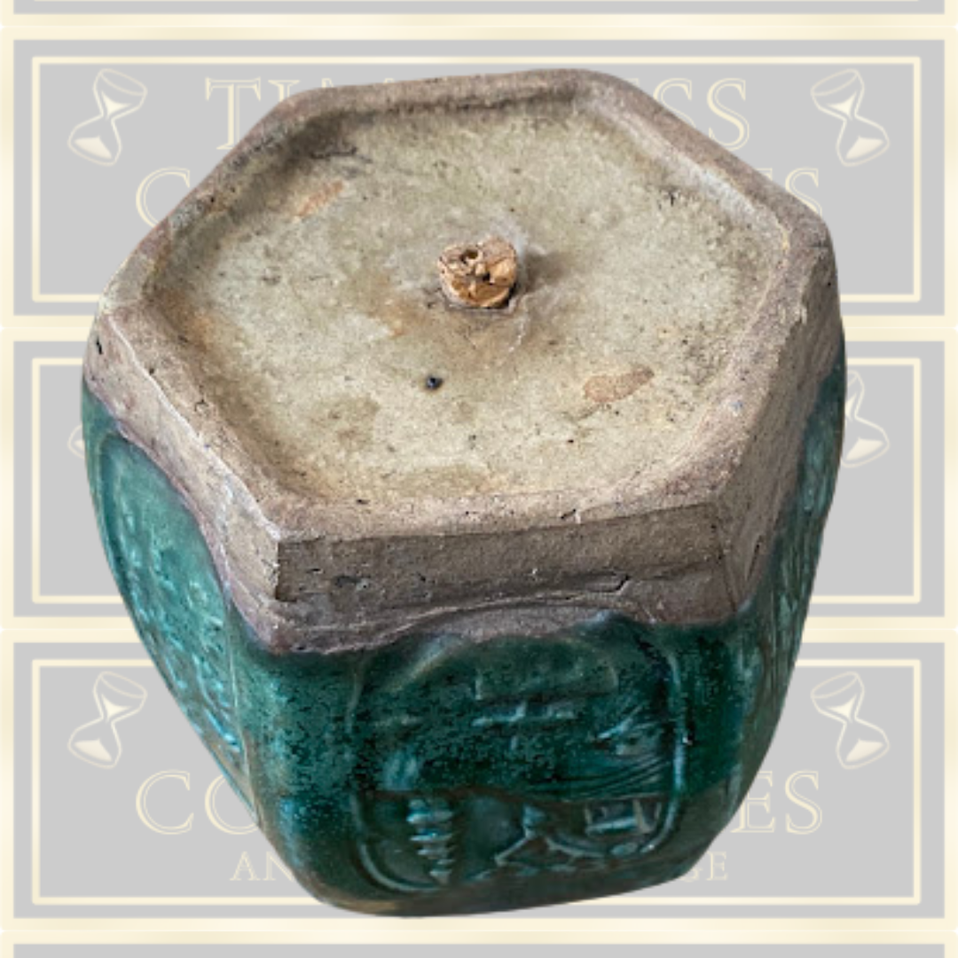 Antique Tibor China Pottery Jar