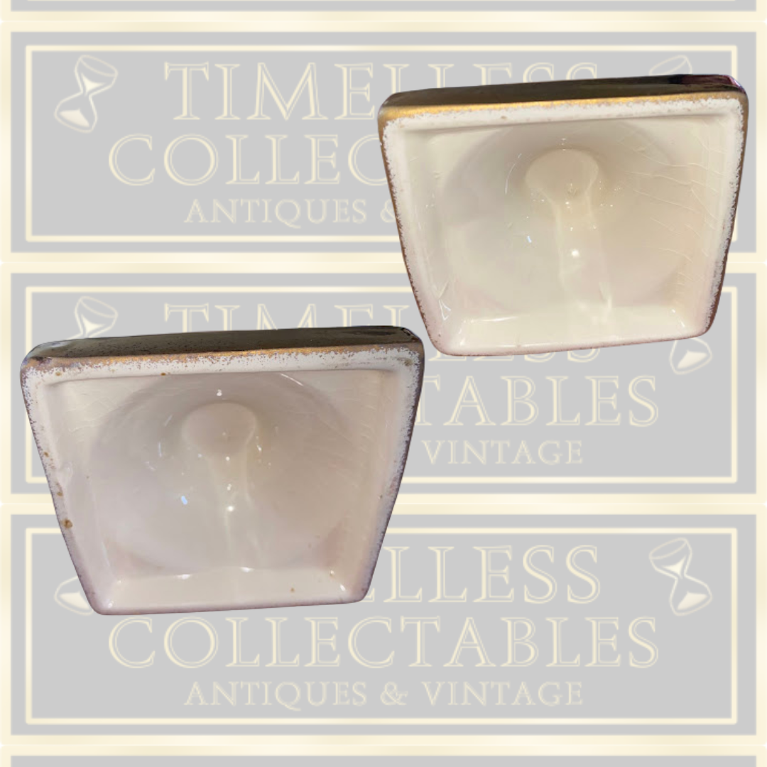 Vintage Ceramic Pair Jardiniere/Vase