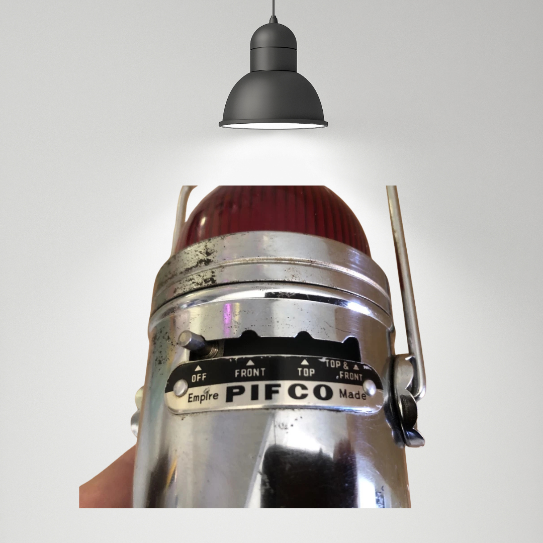 Vintage PIFCO Empire Dome Motorist Torch Light Lamp