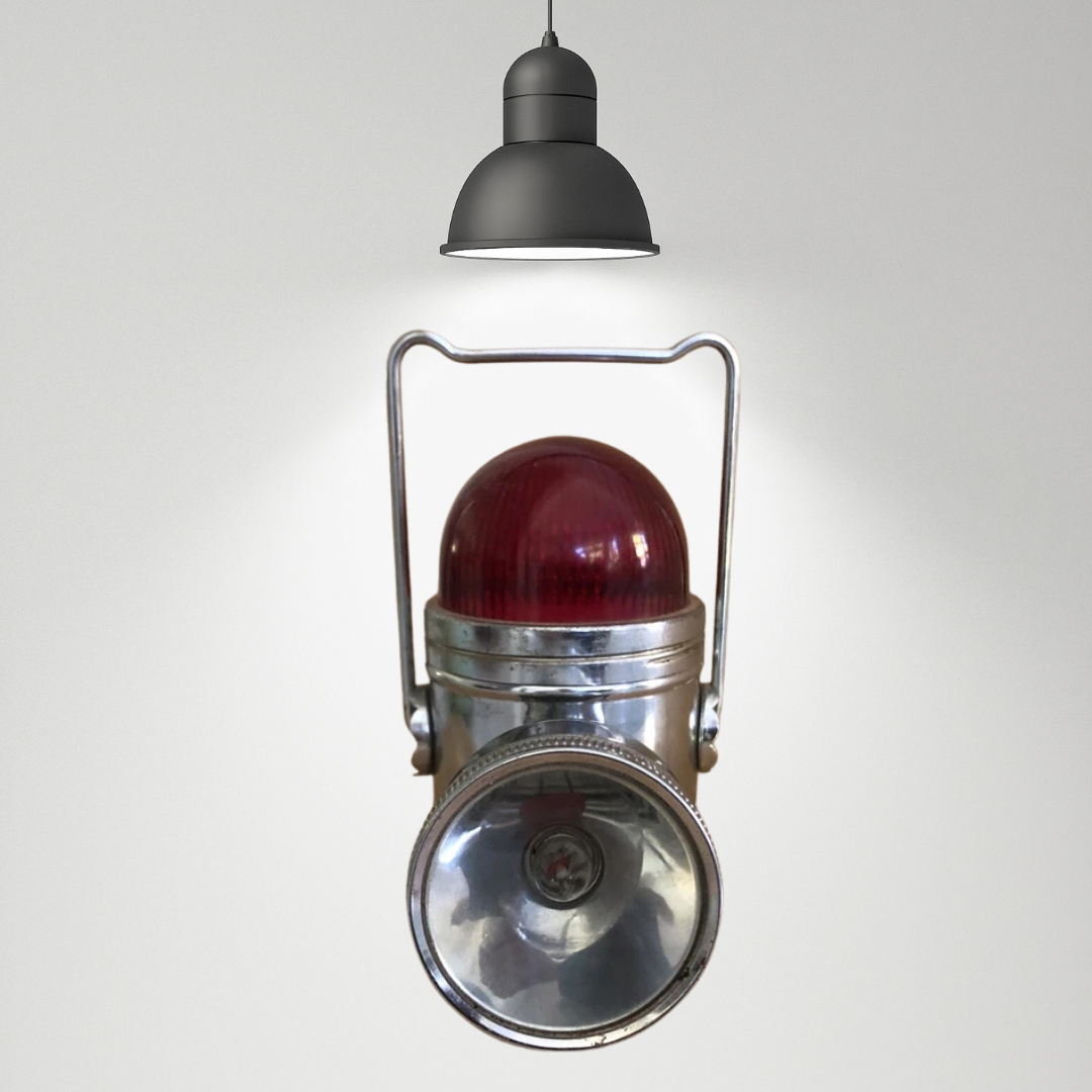 Vintage PIFCO Empire Dome Motorist Torch Light Lamp