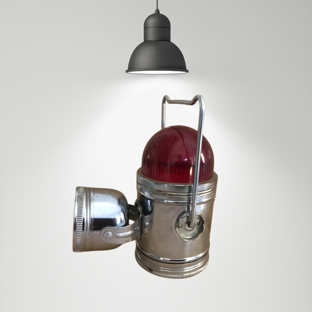 Vintage PIFCO Empire Dome Motorist Torch Light Lamp