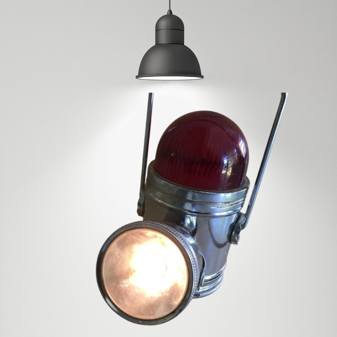 Vintage PIFCO Empire Dome Motorist Torch Light Lamp