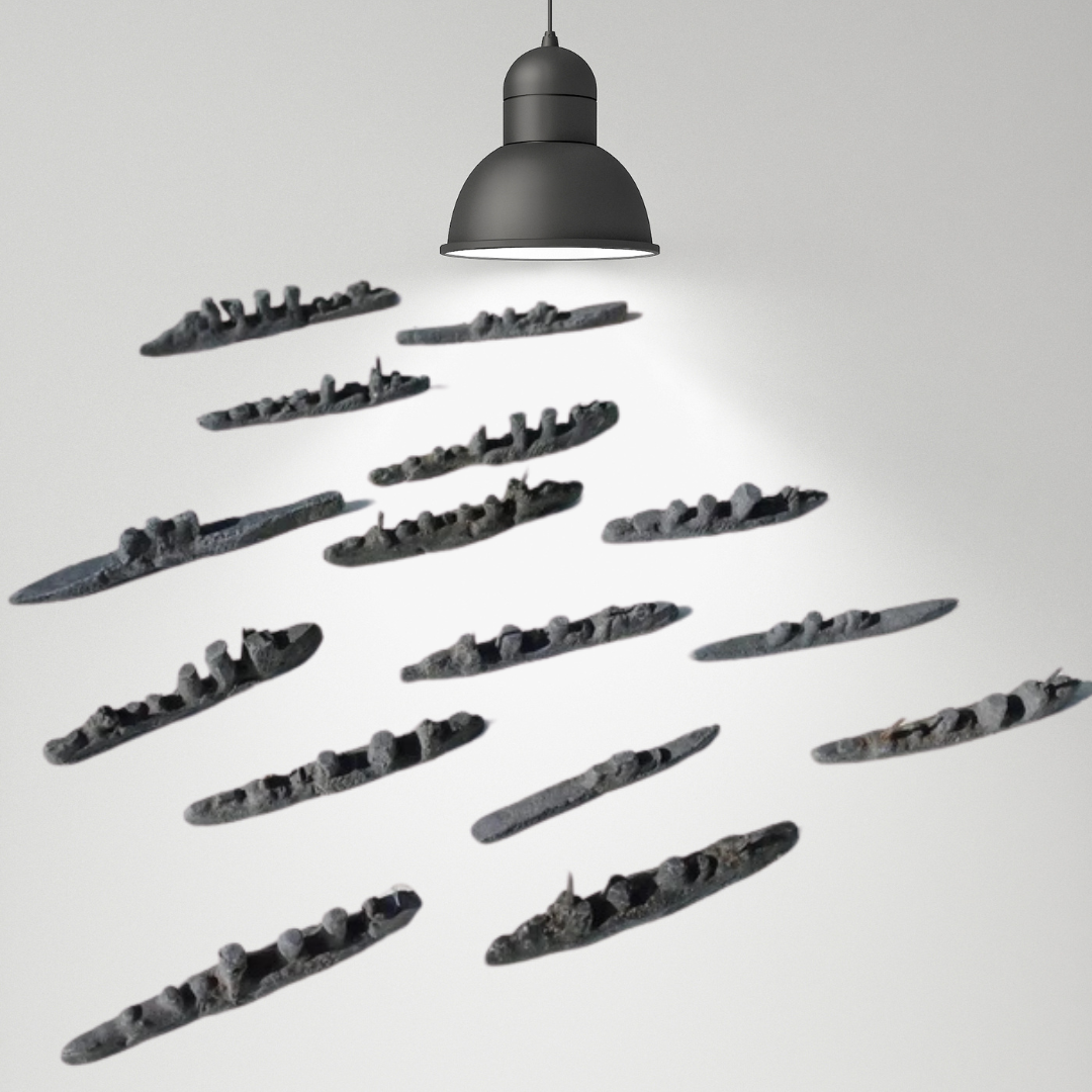 WW1 Scratch Built French Model Ships And Submarines