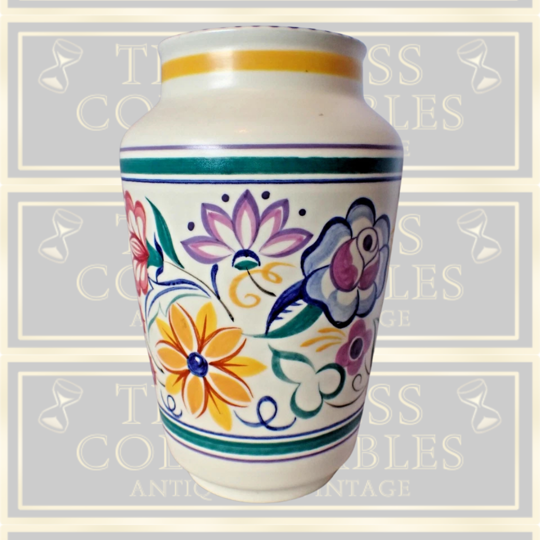 Vintage Large Poole Pottery Vase
