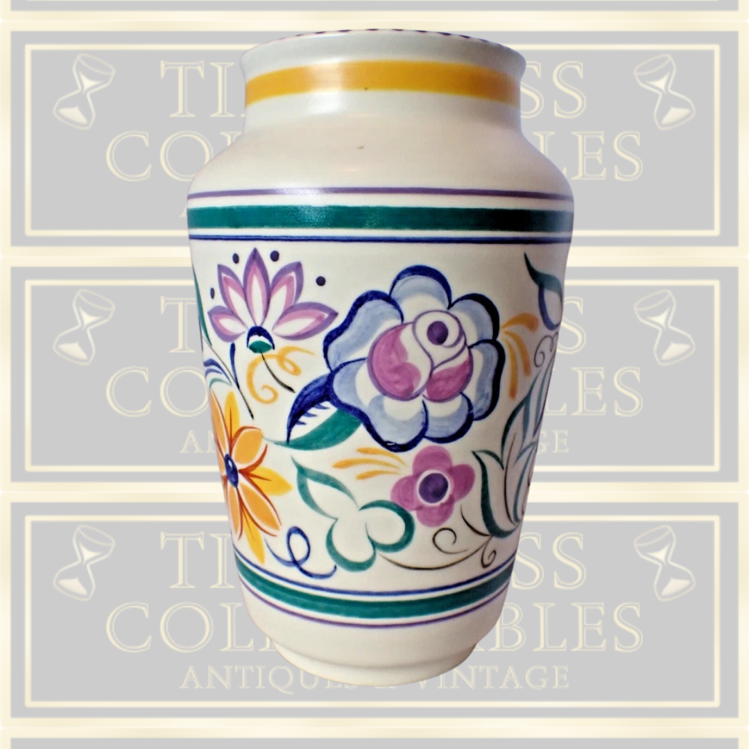 Vintage Large Poole Pottery Vase