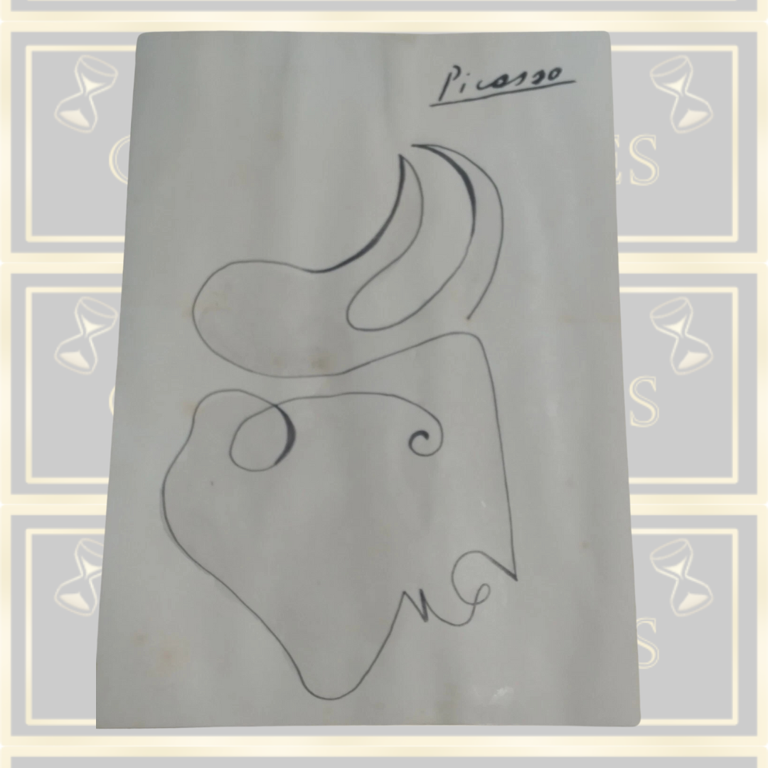 Pablo Picasso, Watercolor Painting,