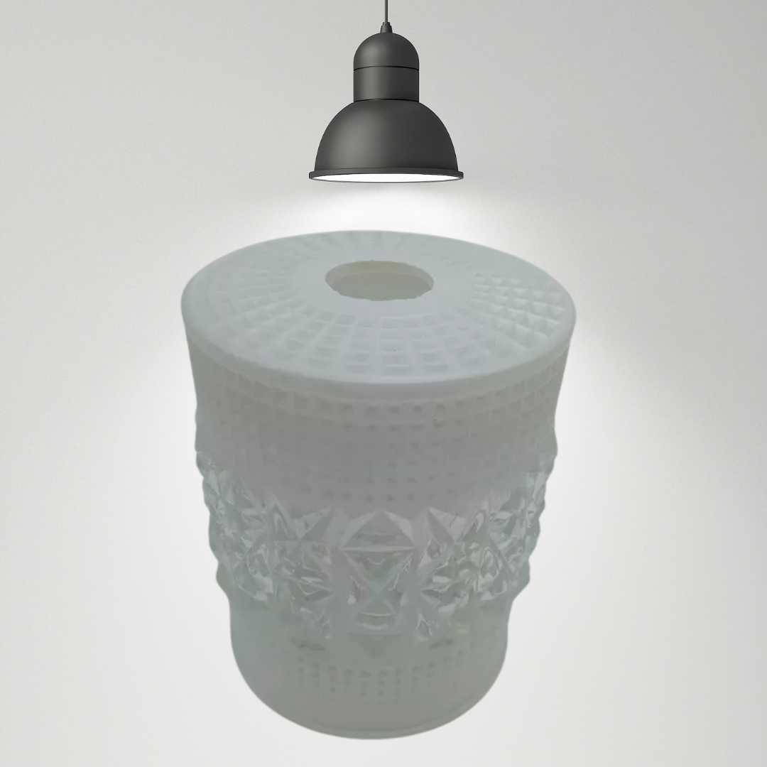 Vintage Frosted Glass design Celling Shade