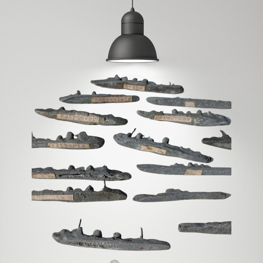 WW1 Scratch Built French Model Ships And Submarines
