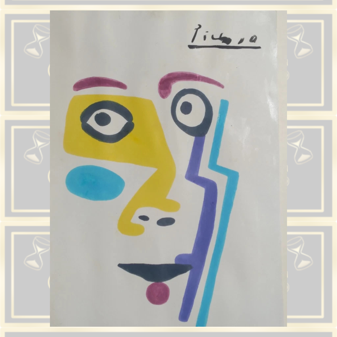 Pablo Picasso Surreal Head Theme.