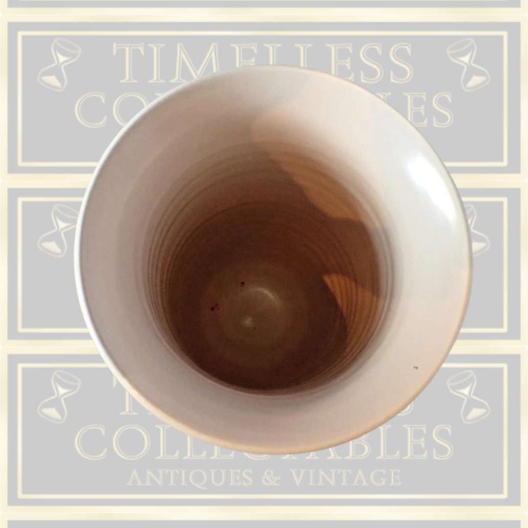 Vintage Large Poole Pottery Cockatoo Pattern Vase