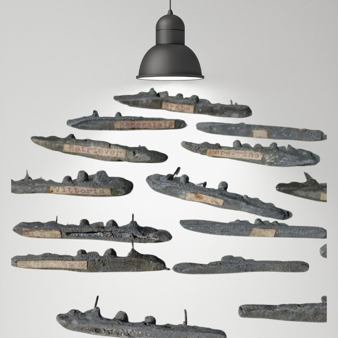 WW1 Scratch Built French Model Ships And Submarines