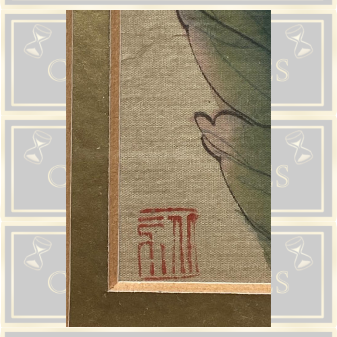 Pair Framed Chinese Antique Paintings