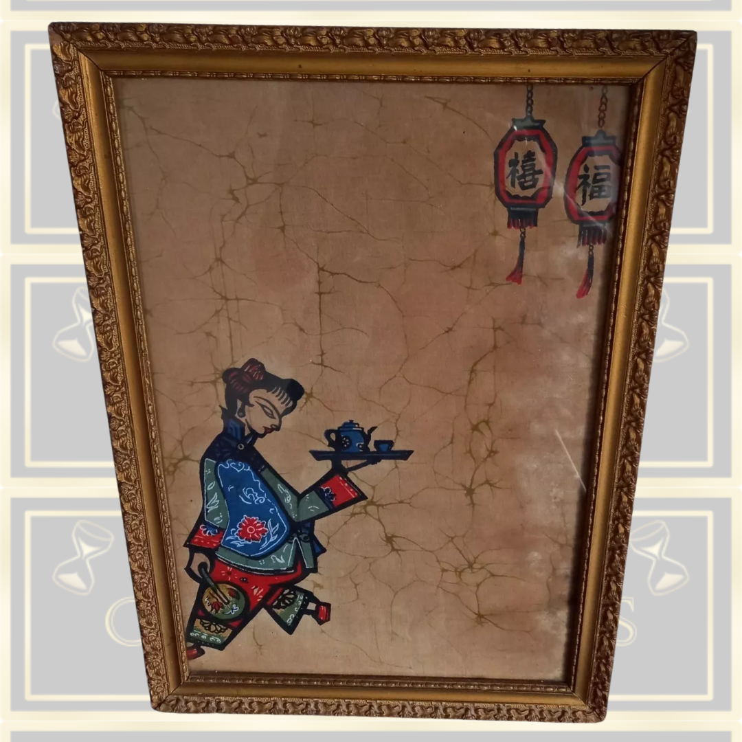 Vintage Chinese Painting on silk