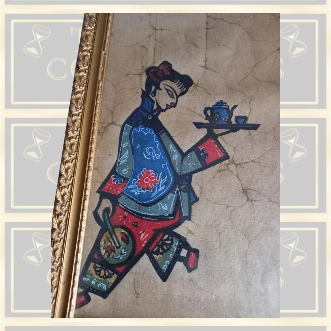 Vintage Chinese Painting on silk