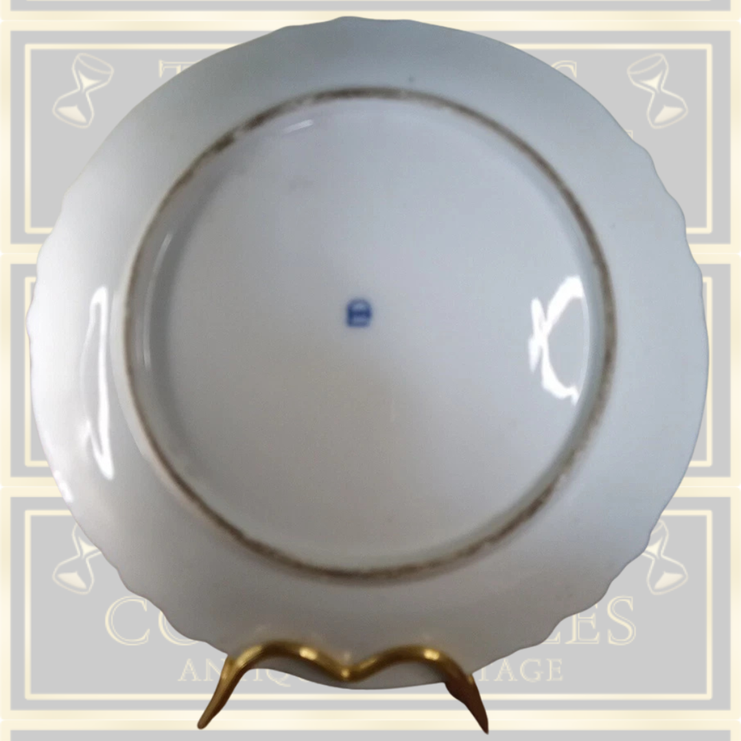Antique 19th Century 'Vienna' Plate
