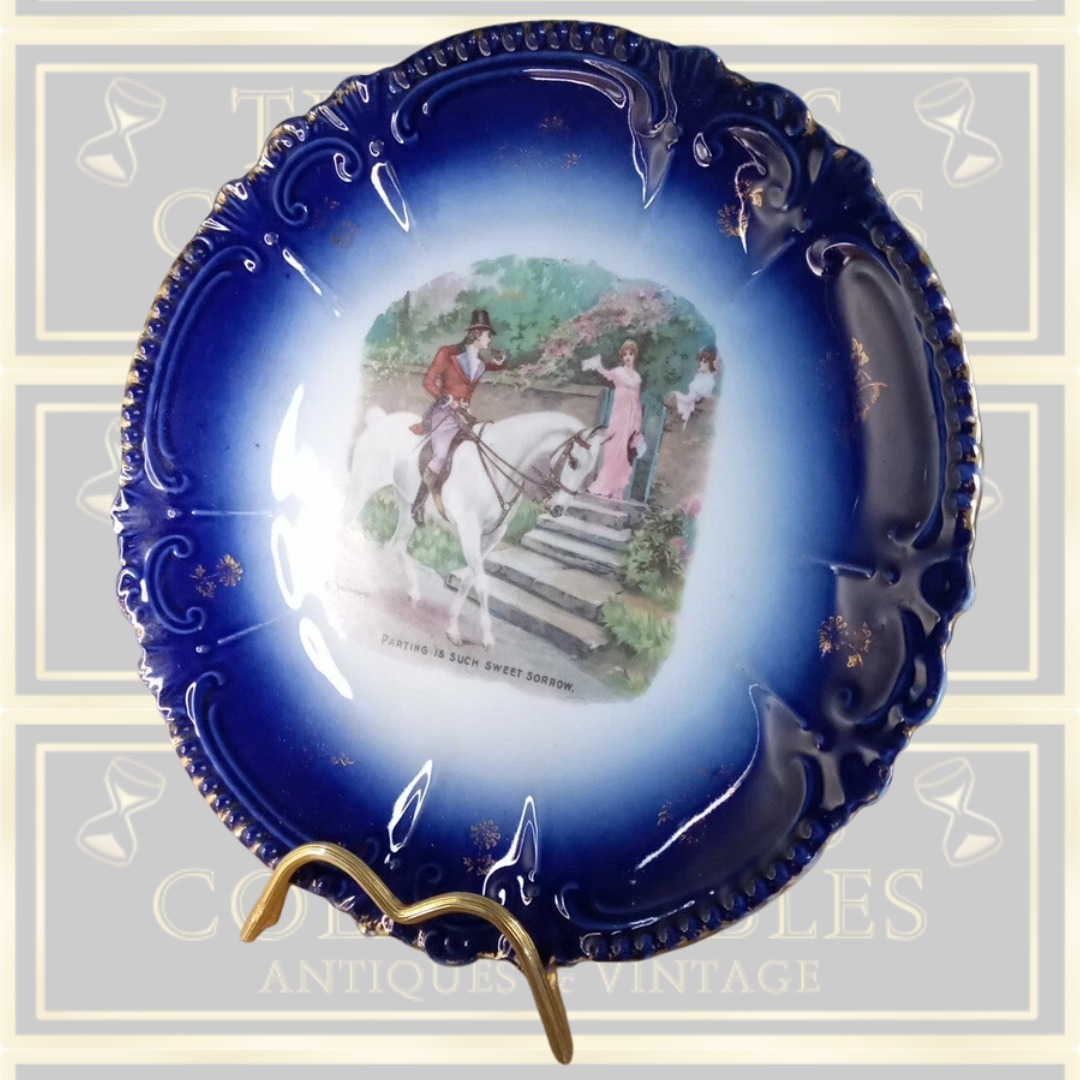 Antique 19th Century 'Vienna' Plate