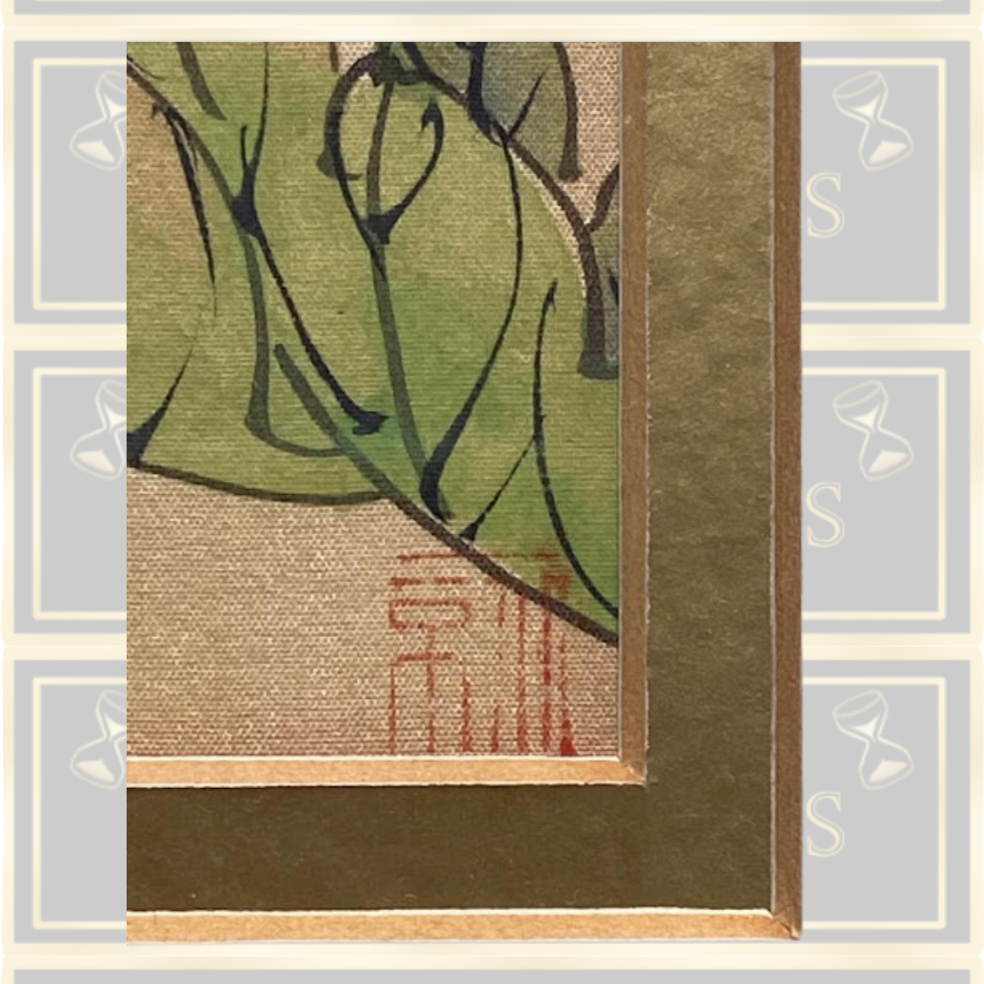 Pair Framed Chinese Antique Paintings