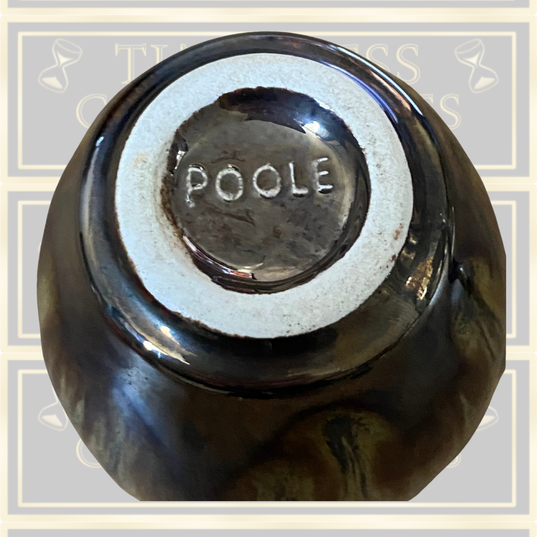 Vintage Small Pool Pottery Vase
