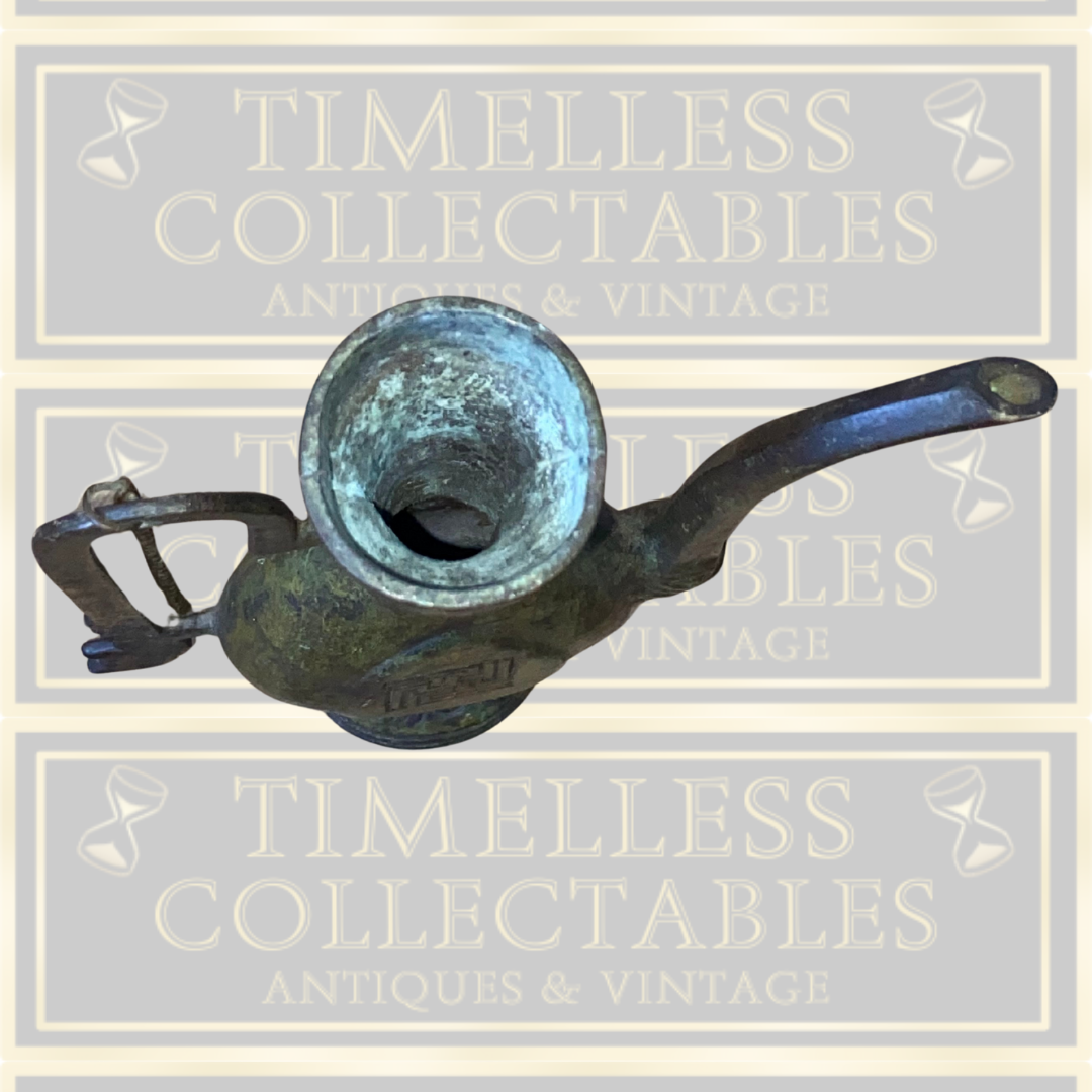 Antique Chinese Bronze Ritual Wine Pitcher