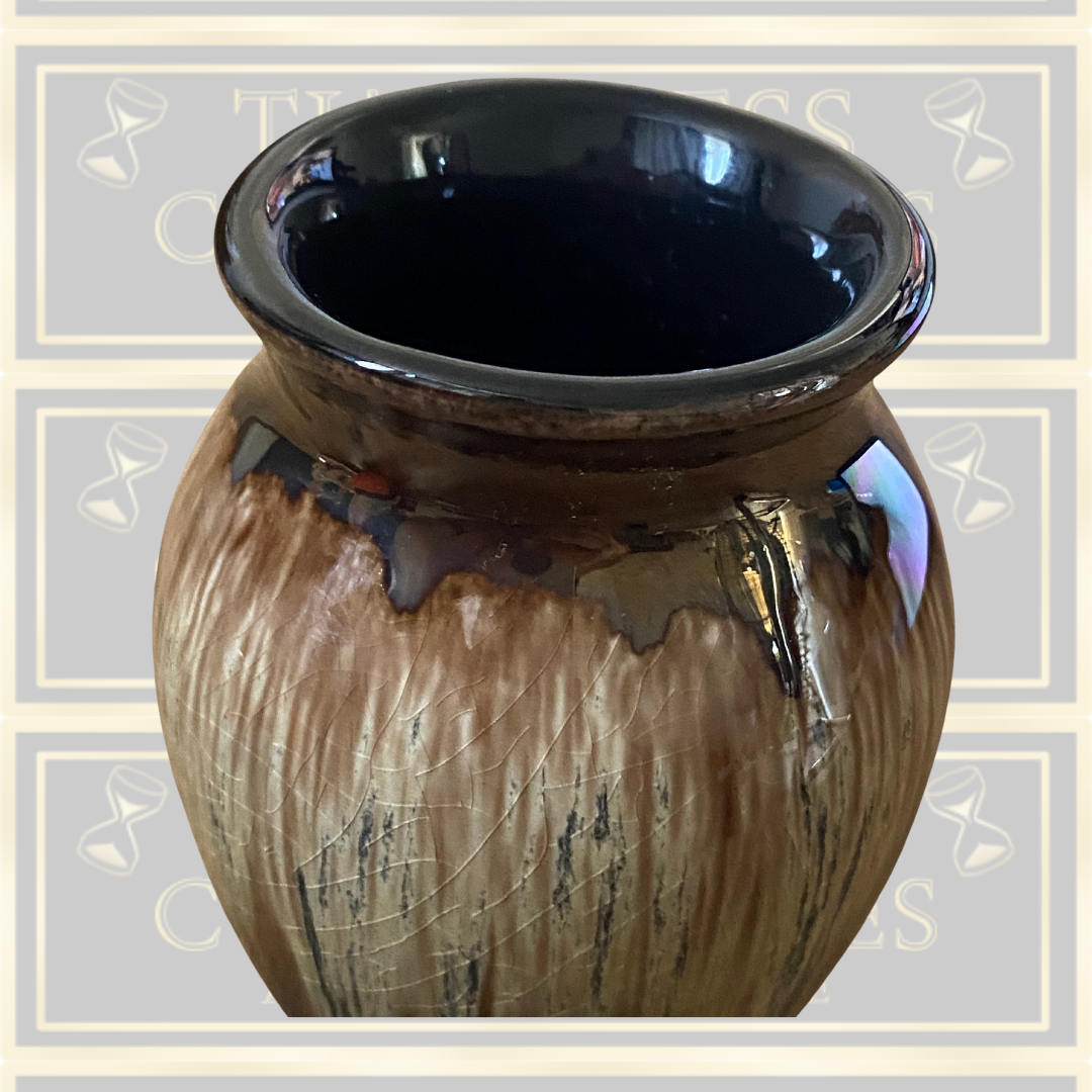 Vintage Small Pool Pottery Vase