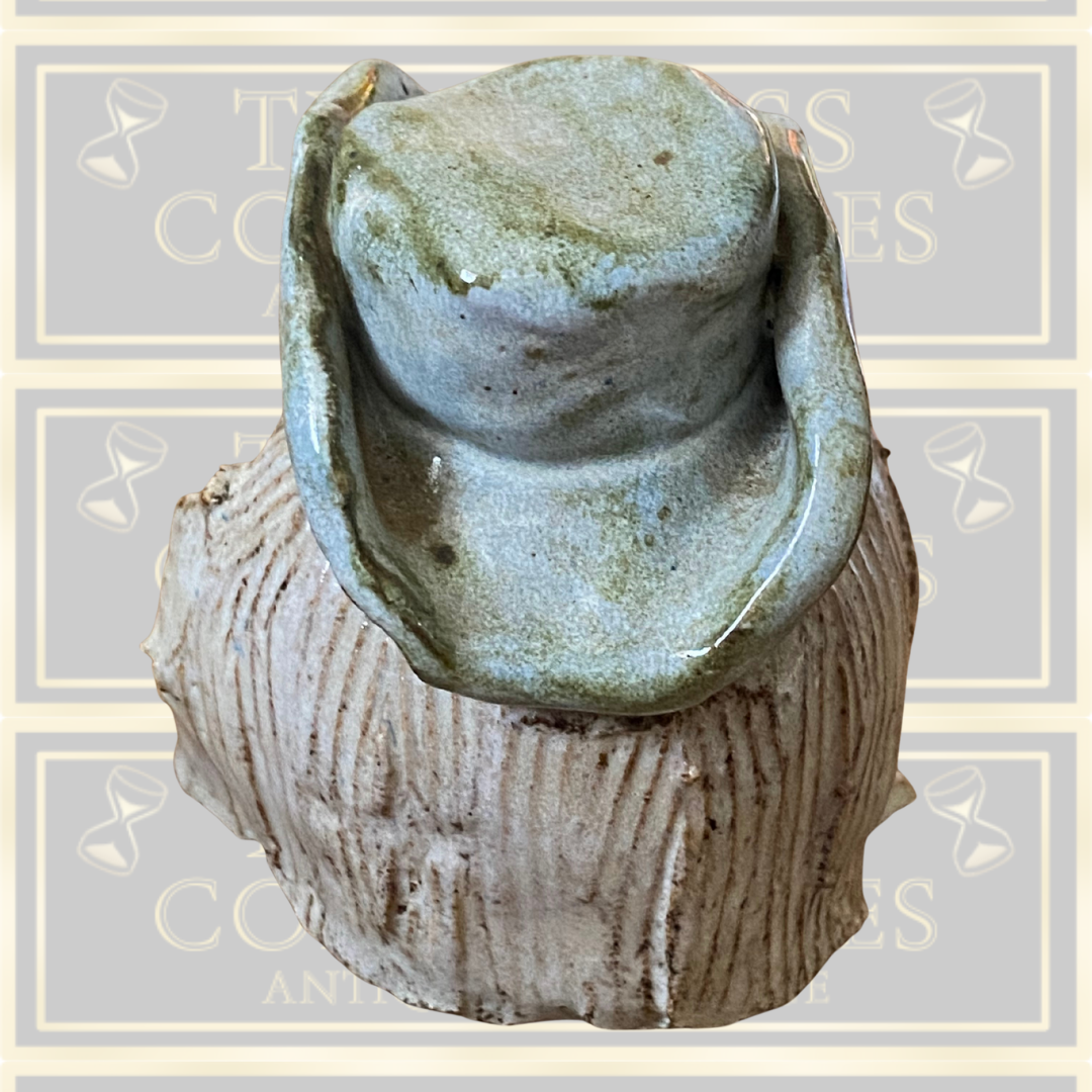 Vintage Studio Pottery Owl Family