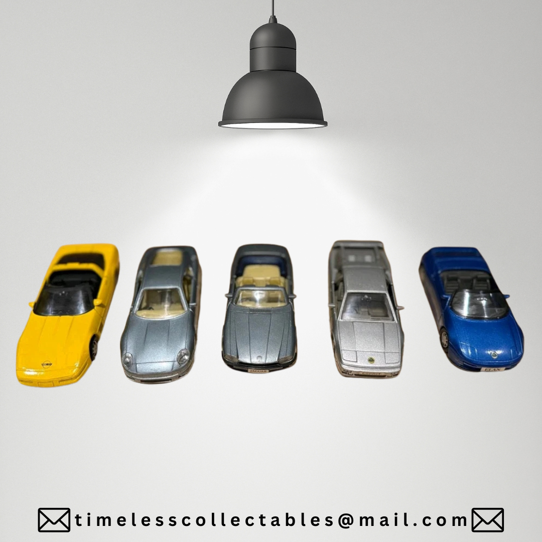 Five Maisto Shell Super Cars in Original Boxes