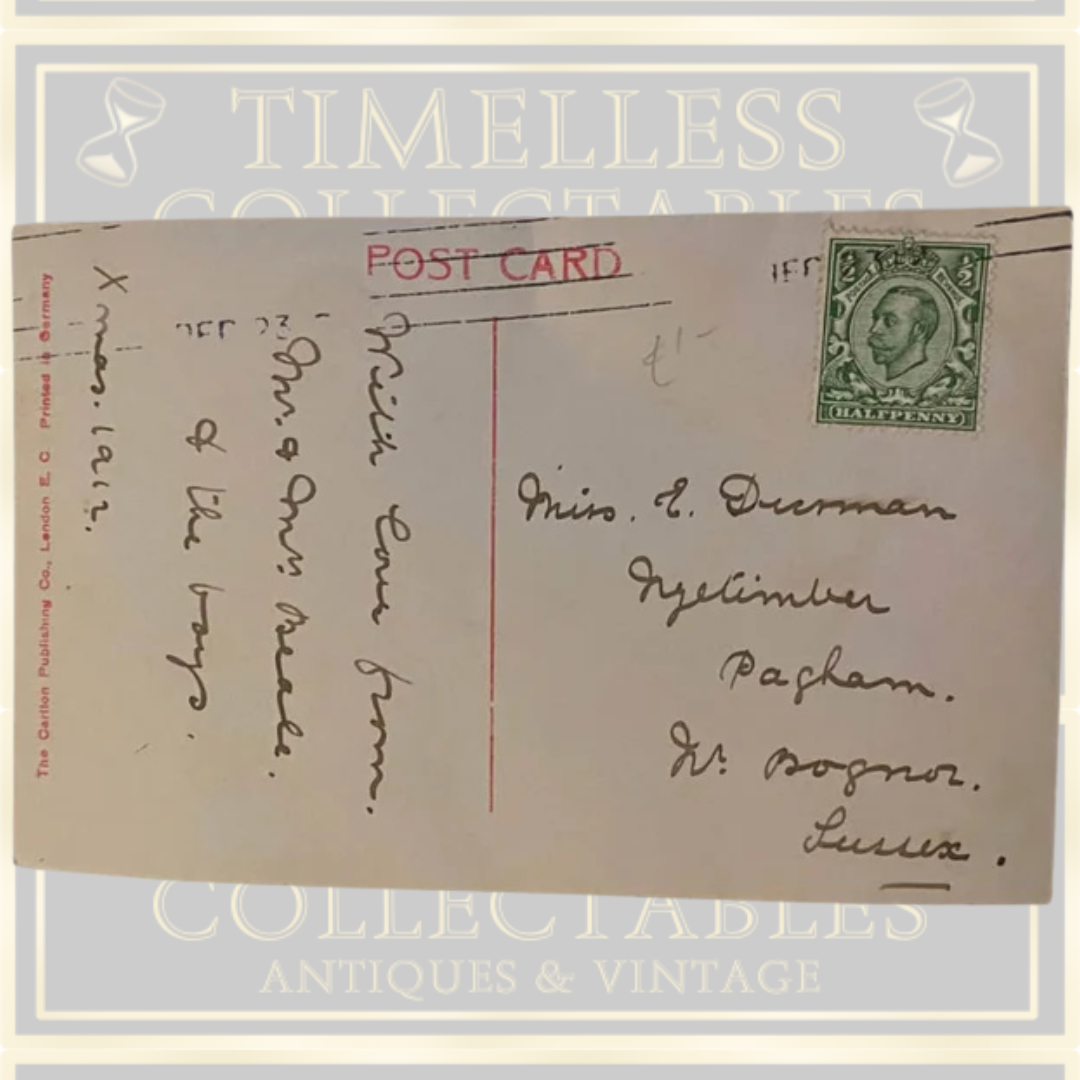 Antique Postcards x Six