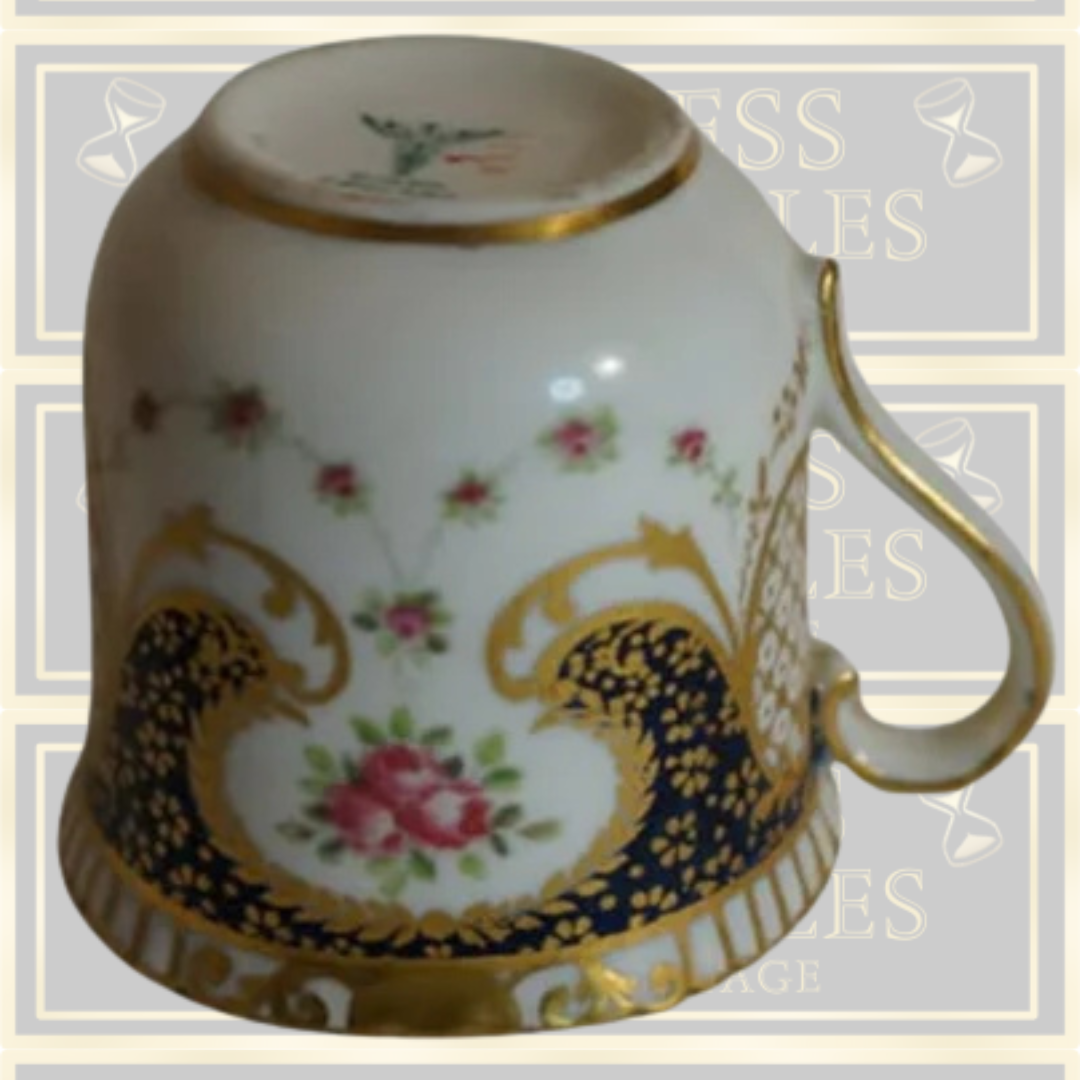 Antique Harrods Tea Cups And Saucers