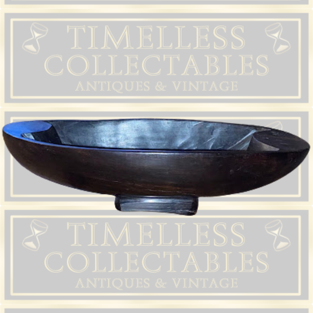 Antique Tribal African Rustic Handmade Wooden Bowl