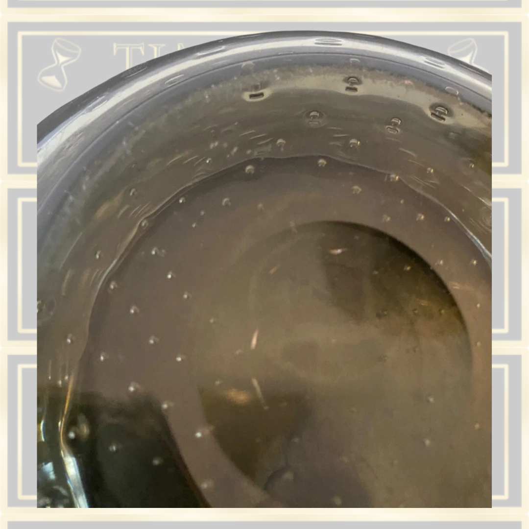 Vintage Whitefriars Controlled Bubble Glass Bowl Golden Amber