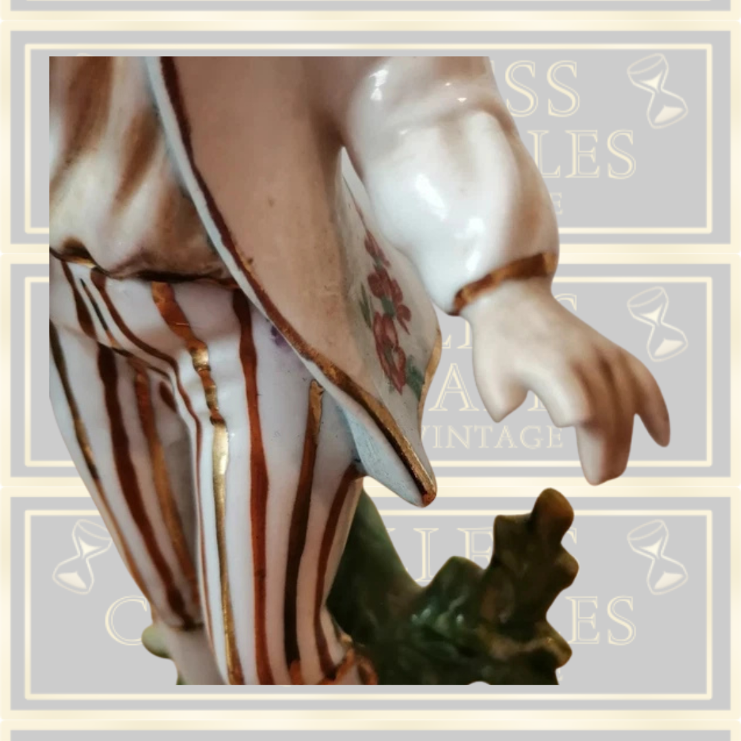 Antique Meissen Male Figurine