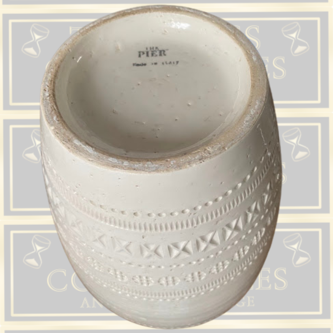 Vintage Large Bitossi Vase Designed By Aldo Londi