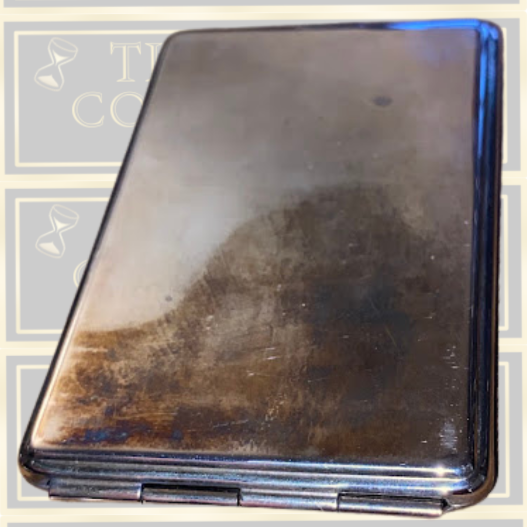 Vintage Silver Plated Address Book