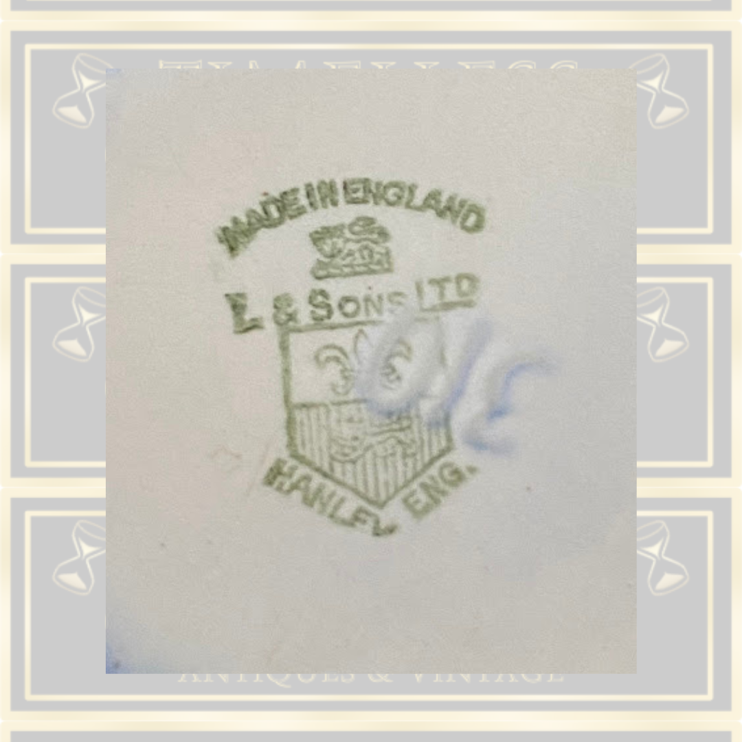 Vintage Ceramic And Silver Biscuit Barrel