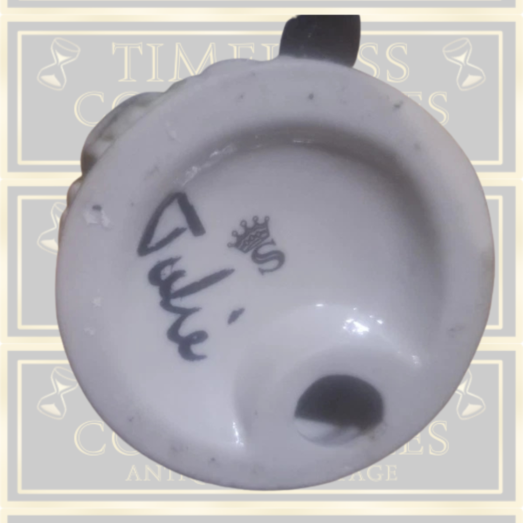 Victorian Continental Ceramic Figurines Man and Lady Pair