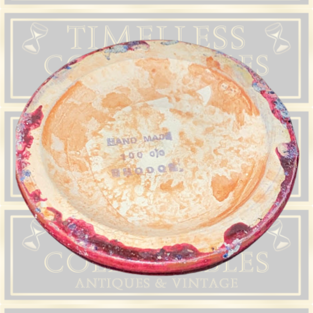 Pair vintage museum-quality replicas of Rhodes ancient Greek amphorae vases