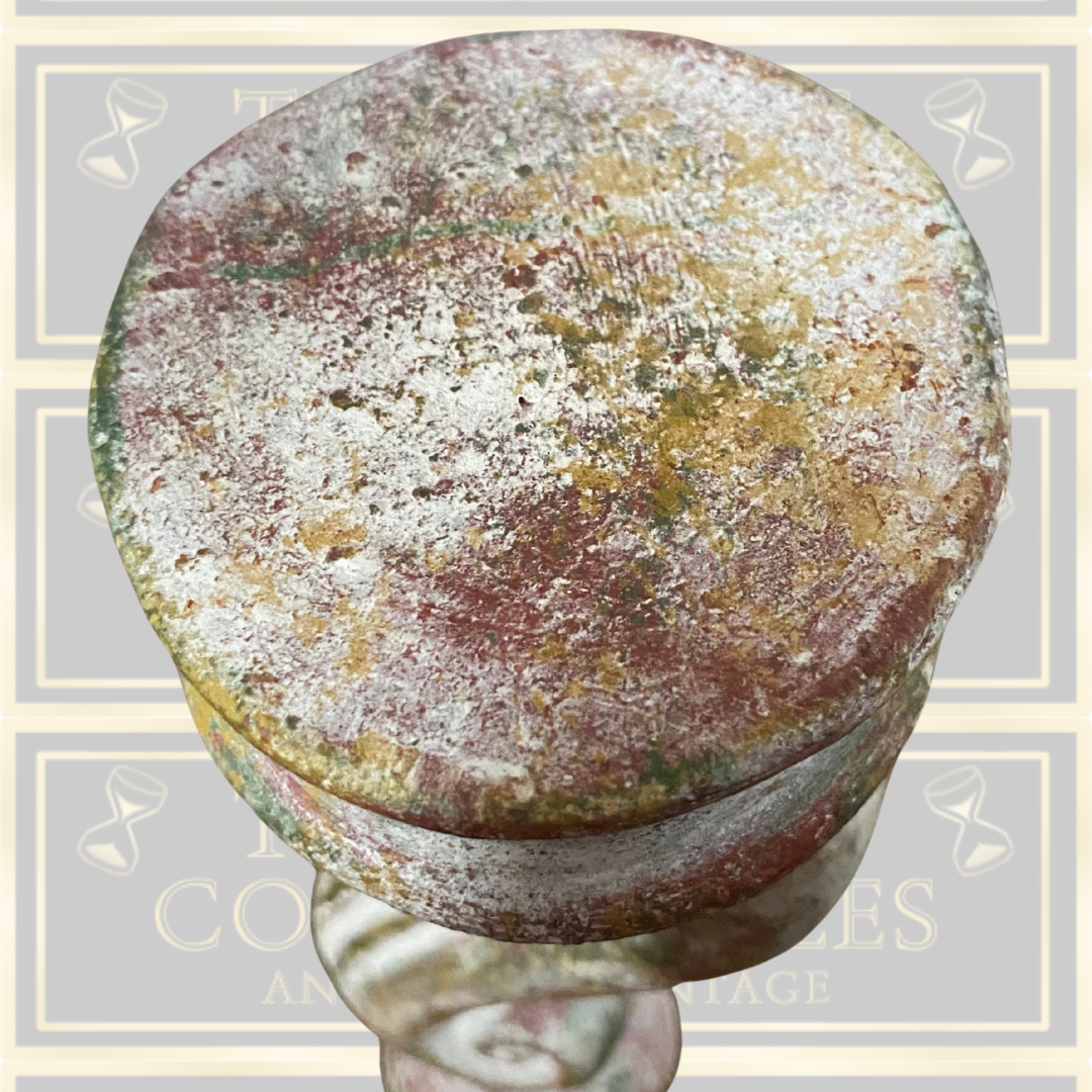 Vintage Single Centre Piece Pottery Candle Holder