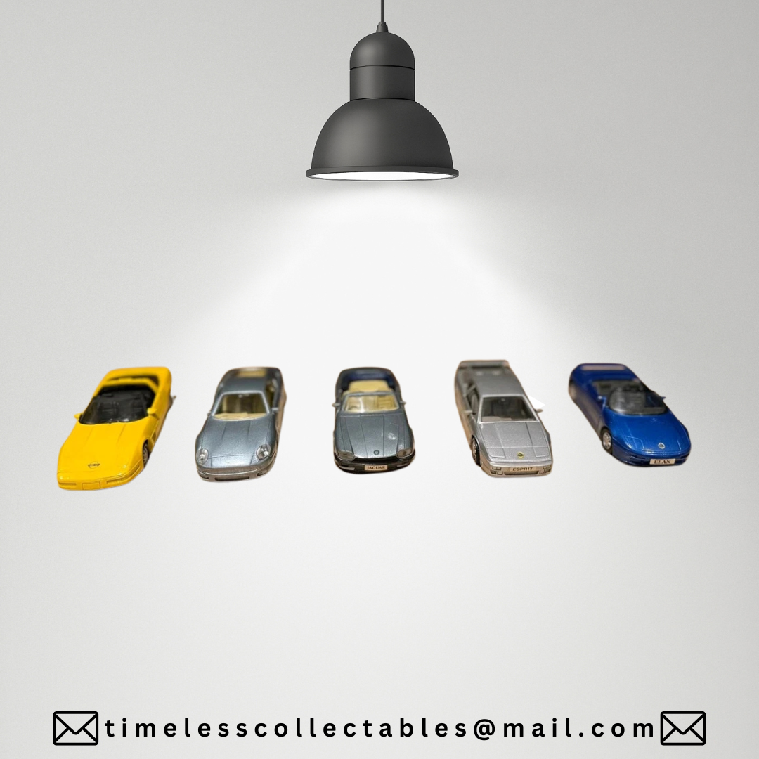 Five Maisto Shell Super Cars in Original Boxes