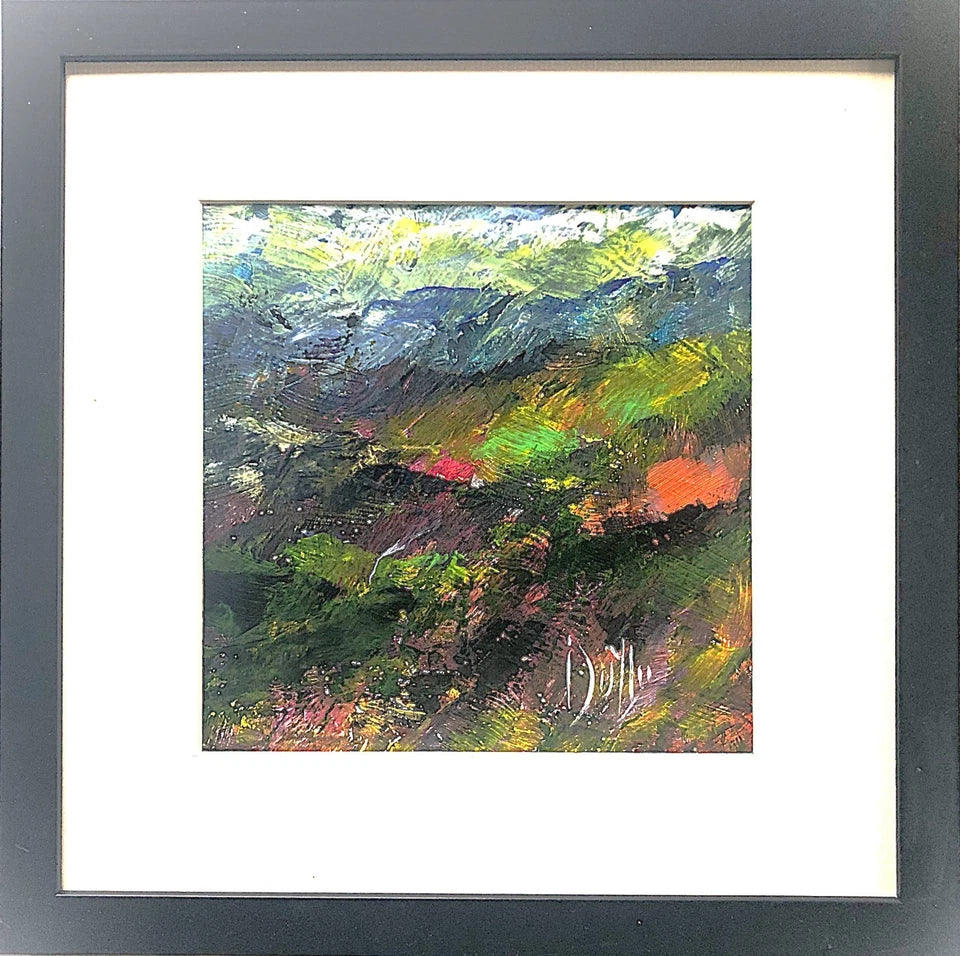 Vintage Snowdonia-Autumn c1960 Original Signed Painting