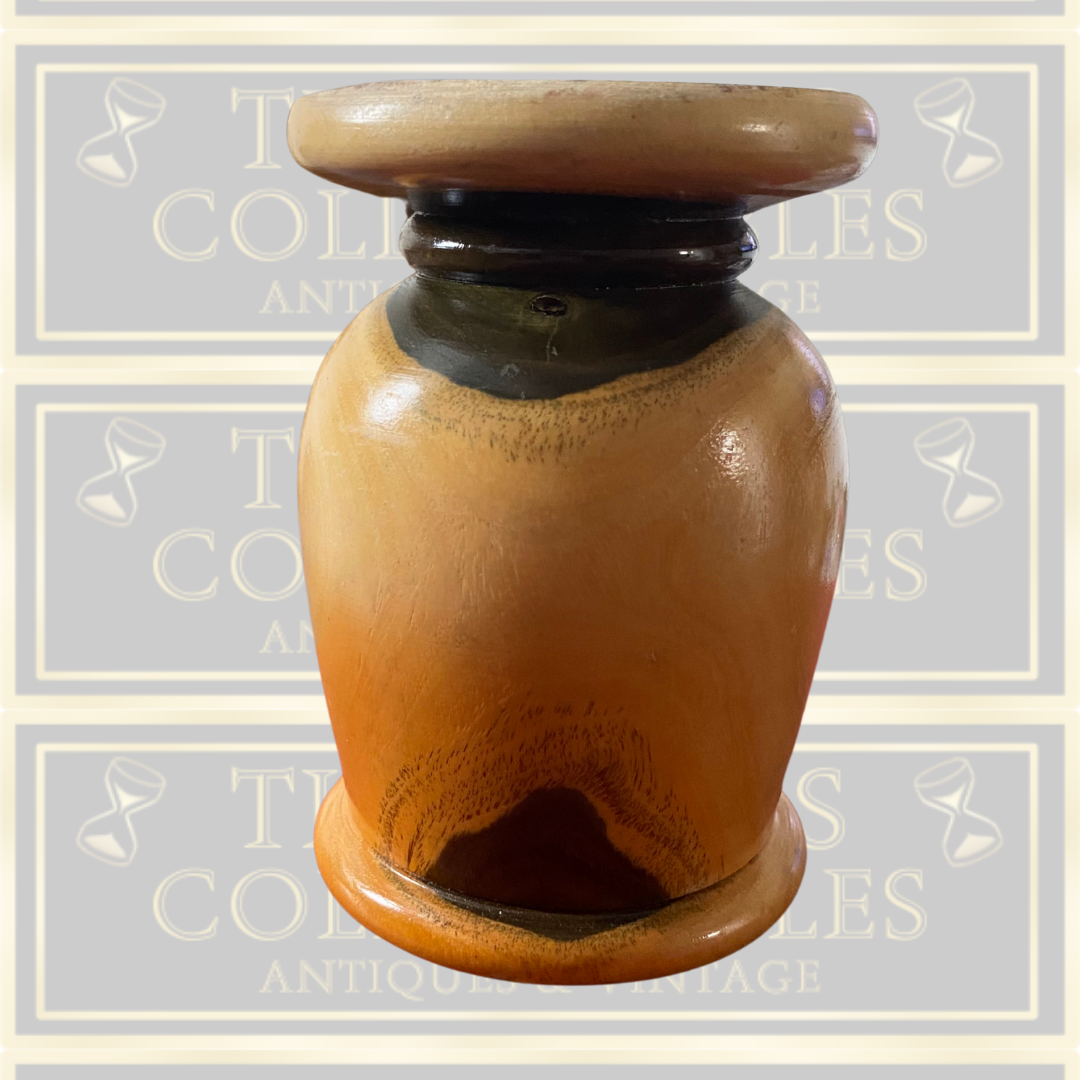 Vintage Hand Turned Wooden treen Goblet Vintage